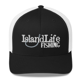 "Island Life Fishing" (light logo) Trucker Hat
