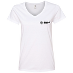 Ladies Short Sleeve "Good Times and Tan Lines" V-Neck T-Shirt