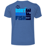 "Boat Beach Fish Life" - Youth Triblend Crew