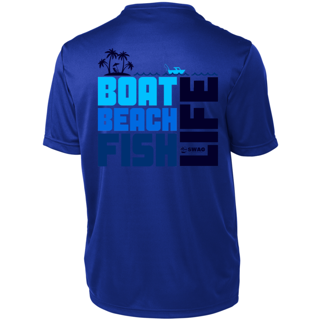 Kids Boat, Beach, Fish Life - Moisture-Wicking T-Shirt – SWAG - Salt Water  Action Gear, LLC - www.