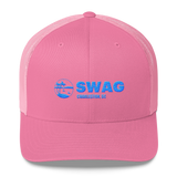 SWAG - Charleston, SC - Aqua SWAG Trucker Cap